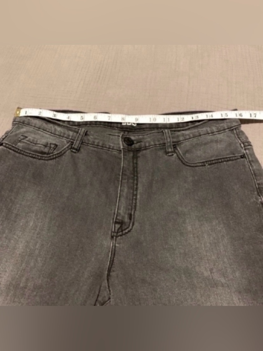 BDG Women's Charcoal Gray High-Rise Skinny Jeans - Picture 12 of 14